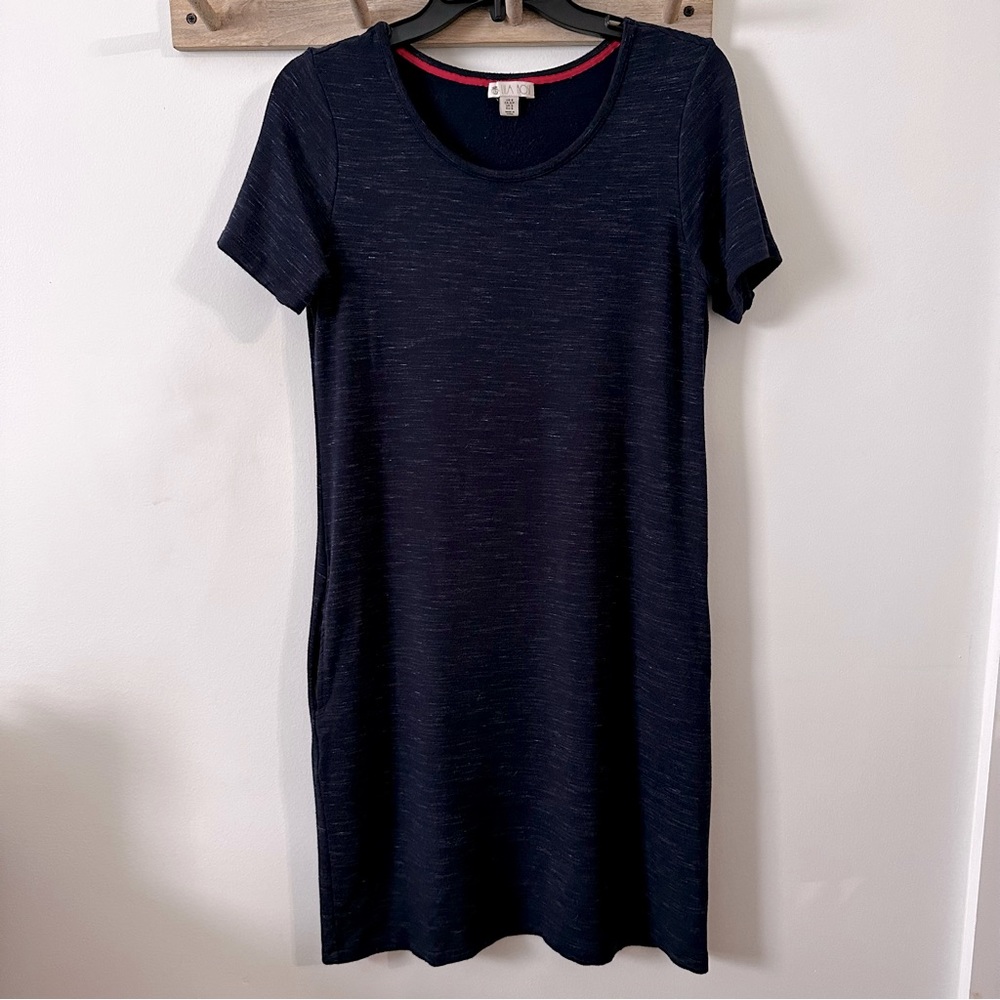 LILY ROSE | Women’s Casual Knit Short Sleeve Dress size Small